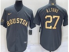 Houston Astros #27 Jose Altuve Grey 2022 All Star Jerseys