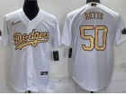 Los Angeles Dodgers #50 Mookie Betts White 2022 All Star Jerseys