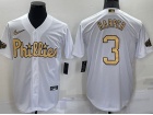 Philadelphia Phillies #3 Bryce Harper White 2022 All Star Jerseys