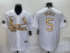 Nike St. Louis Cardinals #5 Albert Pujols White 2022 All Star Jerseys