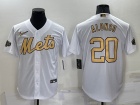 Nike New York Mets #20 Pete Alonso White 2022 All Star Jerseys