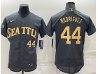 Nike Seattle Mariners #44 Julio Rodriguez Grey 2022 All Star Flexbase Jerseys