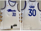 Nike Golden State Warriors #30 Stephen Curry White 2022-23 Season Jersey