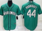 Nike Seattle Mariners #44 Julio Rodriguez Green Cool Base Jersey