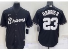 Nike Atlanta Braves #23 Michael Harris II Black Turn Back Jersey