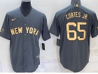 Nike New York Yankees #65 Nestor Cortes Jr. Grey 2022 All Star Cool Base Jersey