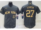 Nike New York Yankees #27 Giancarlo Stanton Grey 2022 All Star Flexbase Jersey