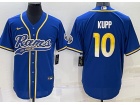 Los Angeles Rams #10 Cooper Kupp Blue Baseball Jersey