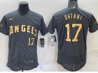 Nike Los Angeles Angels #17 Shohei Ohtani Grey 2022 All Star Flexbase Jerseys