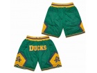 Anaheim Mighty Ducks Green Throwback Shorts