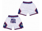 Wide Thing White Throwback Shorts