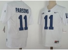 Penn State Nittany Lions #11 Micah Parsons White Limited Jerseys