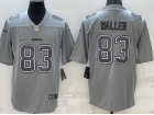 Las Vegas Raiders  #83 Darren Waller Grey Atmosphere Jersey