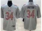 Chicago Bears #34 Walter Payton Grey Atmosphere Jersey