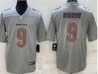 Cincinnati Bengals #9 Joe Burrow Grey Atmosphere Jersey