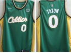 Nike Boston Celtics #0 Jayson Tatum Green 2022-23 Jersey