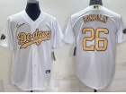 Nike Los Angeles Dodgers #26 Tony Gonsolin White 2022 All Star Cool Base Jersey