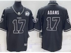 Las Vegas Raiders #17 Davante Adams Black Lights Out 2.0 Jersey