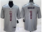 Arizona Cardinals #1 Kyler Murray Grey Atmosphere Jersey