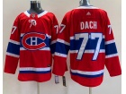 Adidas Montreal Canadiens #77 Kirby Dach Red Hockey Jersey