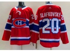 Adidas Montreal Canadiens #20 Juraj Slafkovsky Red Hockey Jersey