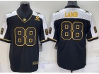 Dallas Cowboys #88 CeeDee Lamb Blue Thanksgiving With Golden Number Limited Jersey