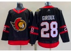 Adidas Ottawa Senators #28 Claude Giroux Black Jersey