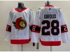 Adidas Ottawa Senators #28 Claude Giroux White Jersey