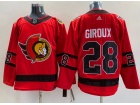 Adidas Ottawa Senators #28 Claude Giroux Red Jersey