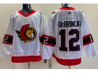 Adidas Ottawa Senators  #12 Alex Debrincat White Jersey