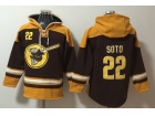 San Diego Padres #22 Juan Soto Brown Hoodies