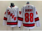 Adidas Carolina Hurricanes #88 Brent Burns White CANES  Jersey