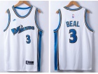 Nike Washington Wizards #3 Bradley Beal White Throwback Jersey