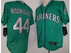 Nike Seattle Mariners #44 Julio Rodriguez Green Flexbase Jersey