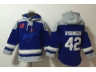 Los Angeles Dodgers #42 Jackie Robinson Blue Hoodies