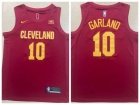 Nike Cleveland Cavaliers #10 Darius Garland Burgundy 22-23 Season Jerseys