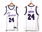 Nike Los Angeles Lakers #24 Kobe Bryant White 22-23 Season Jersey