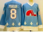 Colorado Avalanche #8 Cale Makar Blue Throwback Jersey