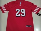 San Francisco 49ers #29 Hufanga Red Color Rush Limited Jersey