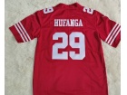 San Francisco 49ers #29 Hufanga Red New Style Limited Jersey