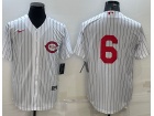 Nike Cincinnati Reds #6 Jonathan India White Field Of Cream Jersey