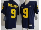 Michigan Wolverines #9 J.J. McCarthy Blue Jersey