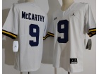 Michigan Wolverines #9 J.J. McCarthy White  Jersey