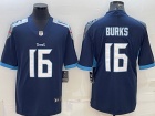 Tennessee Titans #16 Treylon Burks Dark Blue Limited Jersey