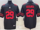 San Francisco 49ers #29 Hufanga Black Limited Jersey