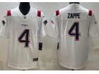 New England Patriots #4 Bailey Zappe White Limited Jersey