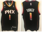 Jordan Phoenix Suns #1 Devin Booker Black 2022-23 Jersey