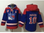 New York Rangers #10 Artemi Panarin Blue Hoodie