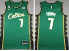 Boston Celtics #7 Jaylen Brown Green 2022-2023 City Jerseys