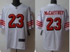 San Francisco 49ers #23 Christian Mccaffrey White Color Rush Limited Jersey